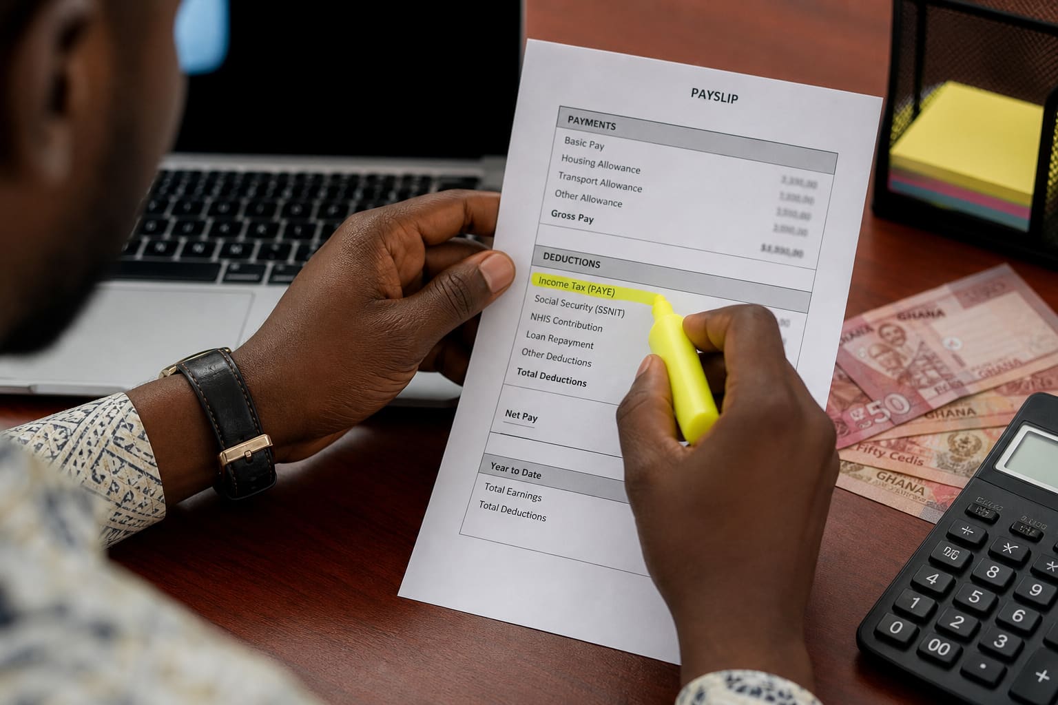 PAYE Tax in Ghana Explained: What Workers See on Payslips