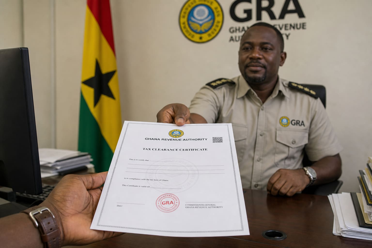 How to Get a Tax Clearance Certificate in Ghana (GRA)