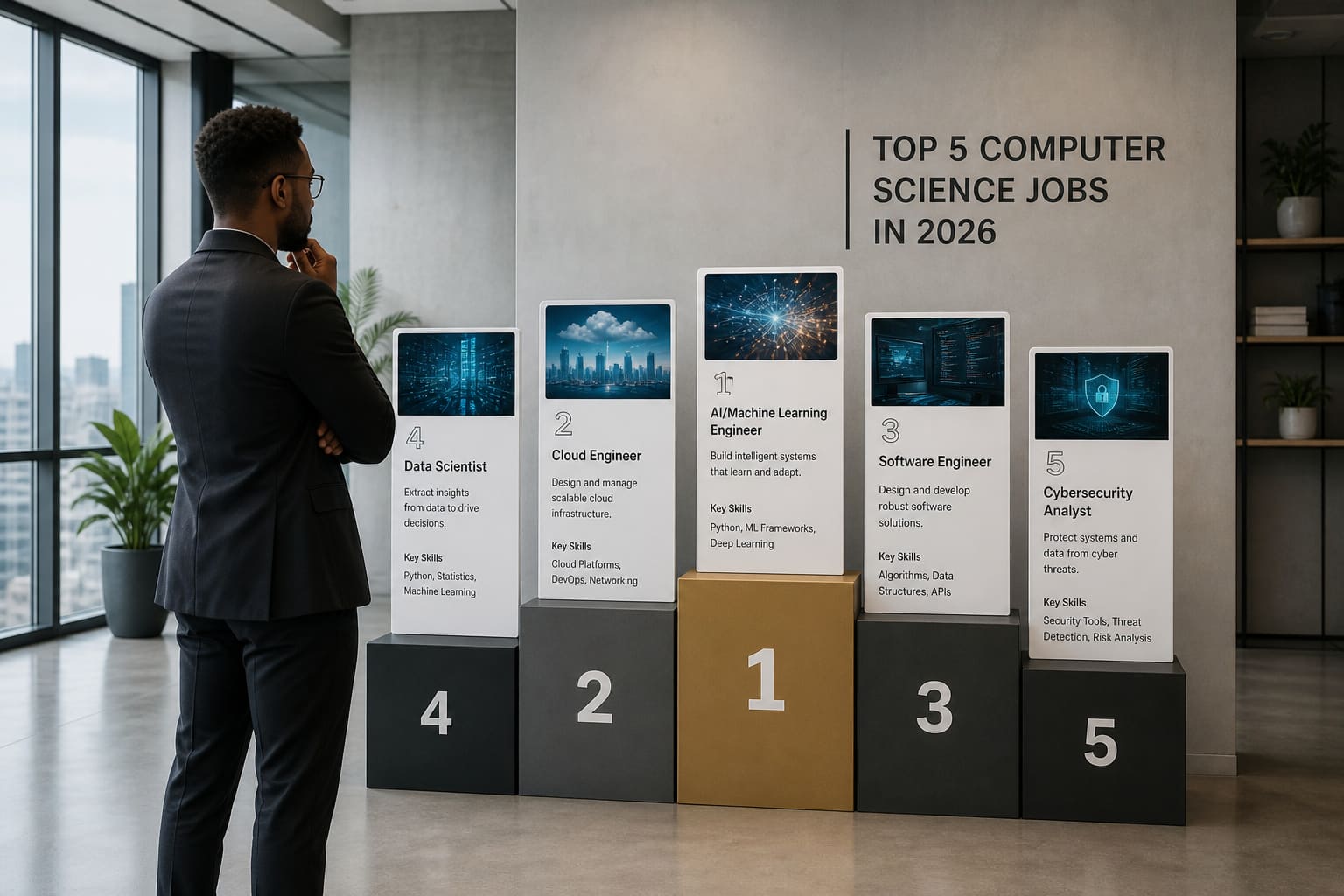 Top 5 Computer Science Jobs in 2026 (My Ranking)