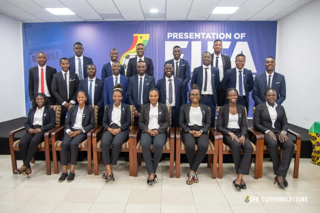 Ghanaian Referees Shine: 22 Officials Honored with FIFA Badges for 2025