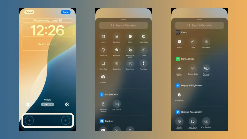 iOS 18: How to Change Your iPhone's Lock Screen Controls