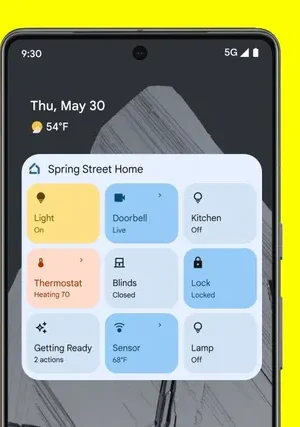 Google Home finally gets a widget