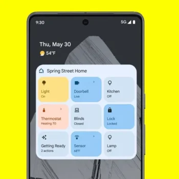 Google Home finally gets a widget