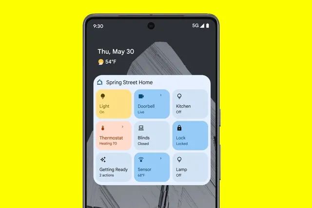 Google Home finally gets a widget