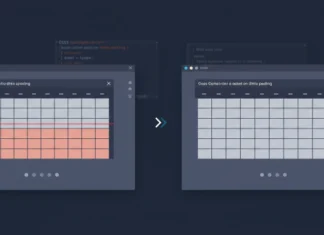 How to Set Cellpadding and Cellspacing in CSS modern UI display showing an HTML table with obvious spacing differences between cells