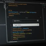 How to Change an HTML Input’s Placeholder Color with CSS A close-up of a modern laptop screen displaying a sleek code editor