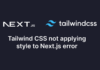 How to Fix “npx tailwindcss init Command Not Found” in TailwindCSS 4.0.0 with Vite tailwindcss not applying style nextjs