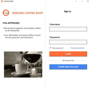 Build a Modern Coffee Shop Management System with Python Tkinter and ...