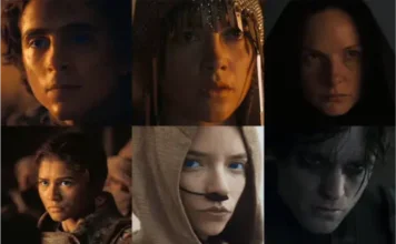 Dune Messiah Filming 2025: What We Know Dune: Messiah cast including Timothée Chalamet, Zendaya, and Florence Pugh in character