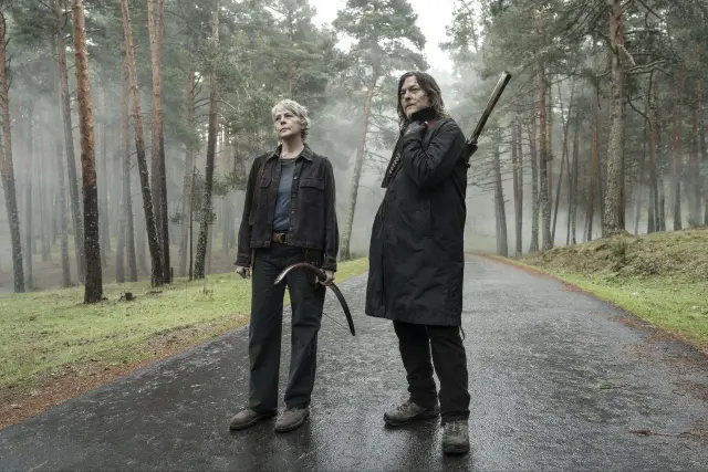 Daryl and Carol in sunlit Spain – first look at Daryl Dixon Season 3.
