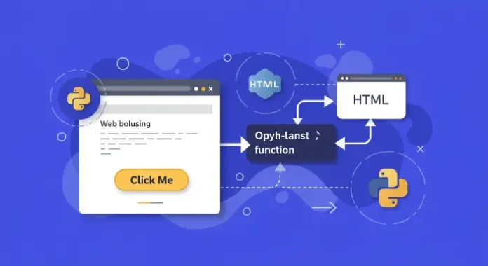 Python Function on Button Click in Flask