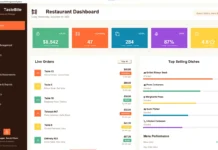 Smart Restaurant Management System with Python Tkinter Smart Restaurant Management System