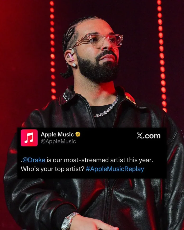 Drake's 2025 Apple Music Dominance: