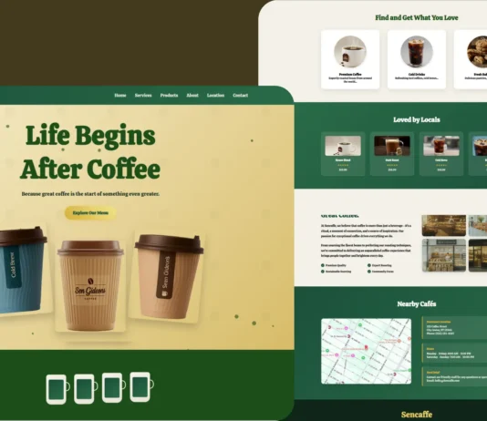 How to Build a Responsive Coffee Shop Website from Scratch Responsive Coffe Shop Website built with HTML CSS AND JAVASCRIPT