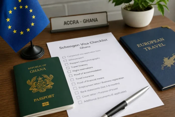 Schengen Visa from Ghana: Document Checklist for First-Timers Schengen Visa from Ghana: Document Checklist for First-Timers