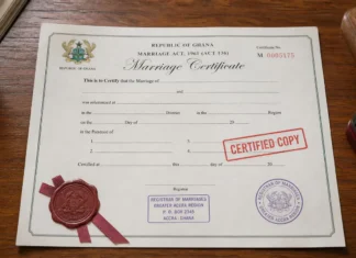 How to Get a Ghanaian Marriage Certificate Certified Copy How to Get a Ghanaian Marriage Certificate Certified Copy