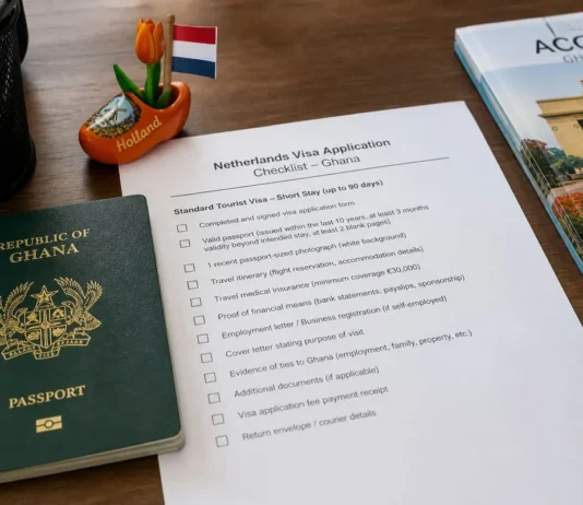 Netherlands Visa from Ghana: Document Checklist Basics Netherlands Visa from Ghana: Document Checklist Basics