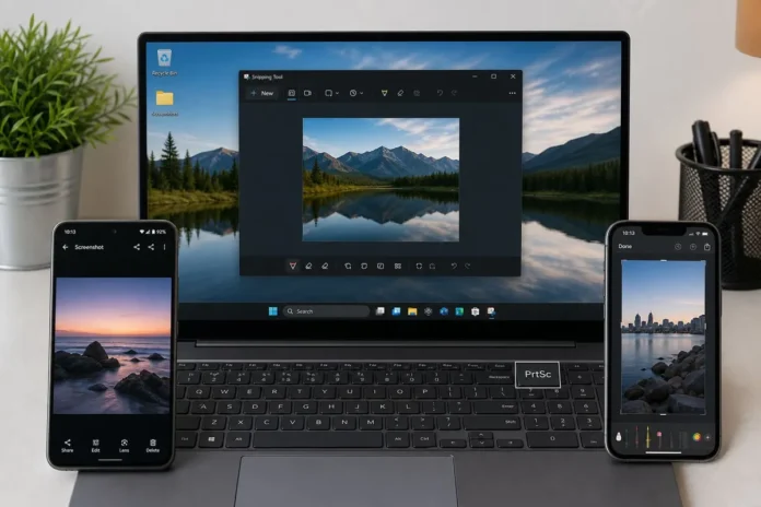 How to Take Screenshots on Windows, Android, and iPhone